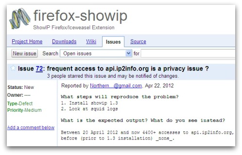 Warning posted about privacy issue Warning posted about privacy issue