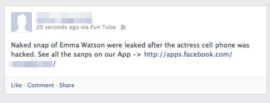 Emma Watson scam