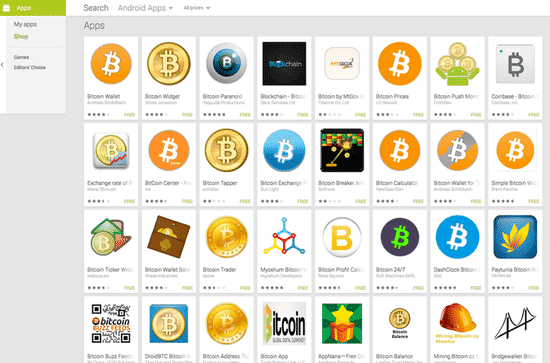 Various Android Bitcoin apps - some of which may be vulnerable Various Android Bitcoin apps - some of which may be vulnerable