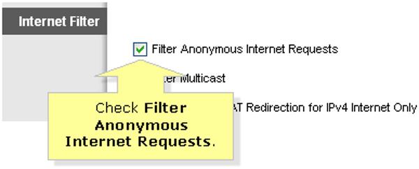 Linksys screenshot