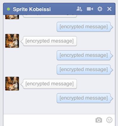 Encrypted chat