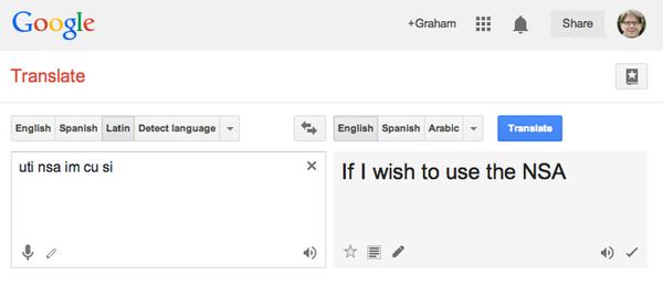 Latin translation