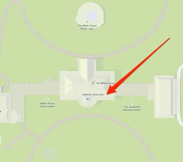 Edward Snowden on Google Maps
