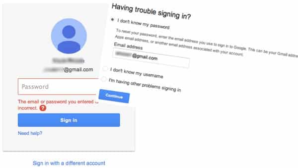 Need help signing-in?