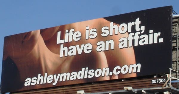 Ashley Madison billboard