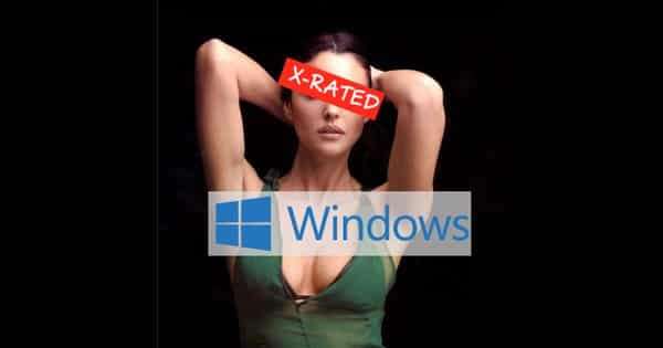 This clearly isn't a pornographic image. Sorry about that.