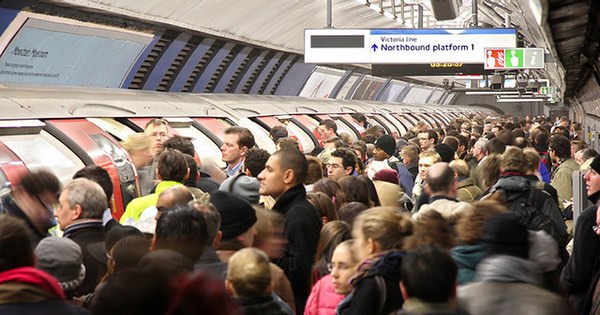 Tube train crush
