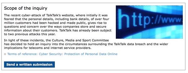 Parliament inquiry