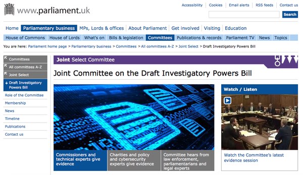Uk parliament committee