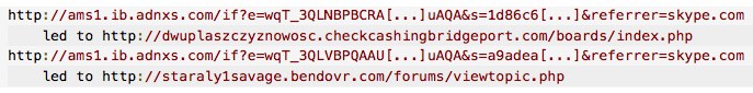 Ad urls
