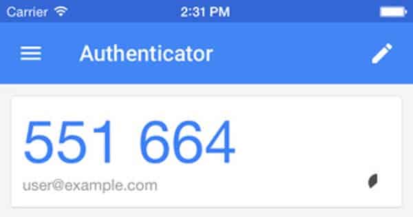 Google authenticator