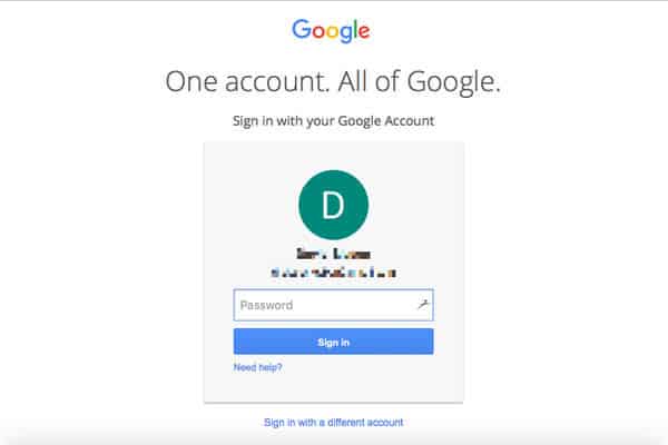 Google 2sv
