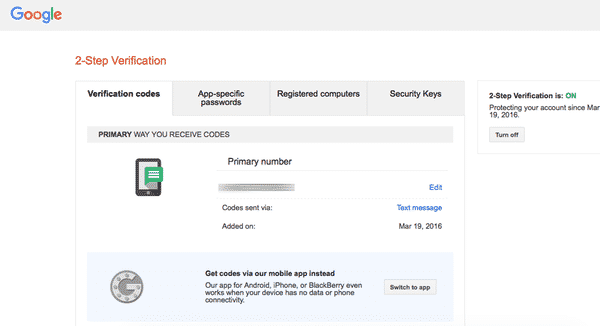 Google authenticator 3