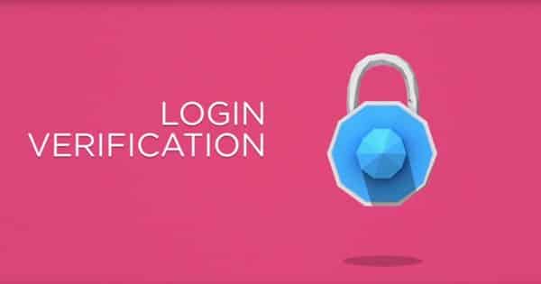 Login verification on Twitter
