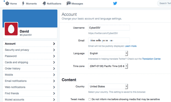Twitter 2sv