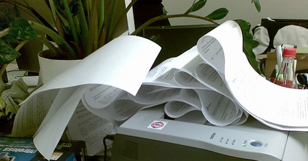 Fax spewing