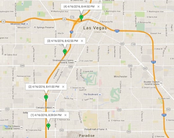 Tracking Waze users