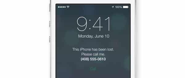 Lost iphone