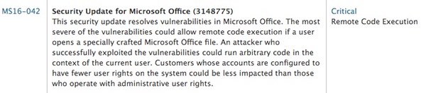 Microsoft flaw
