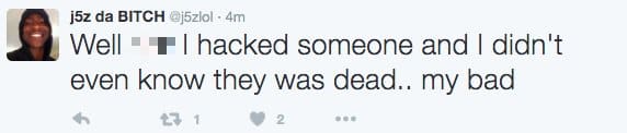 George dead tweet