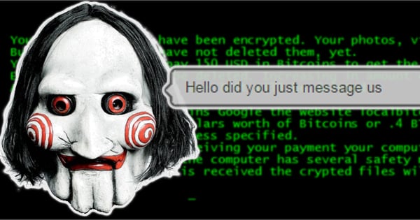 Jigsaw ransomware uses live chat to relay payment instructions