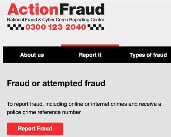 Action fraud