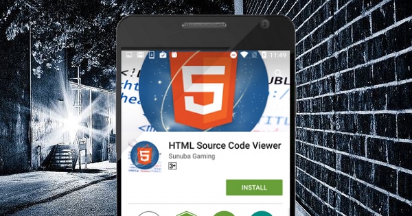 Html source editor