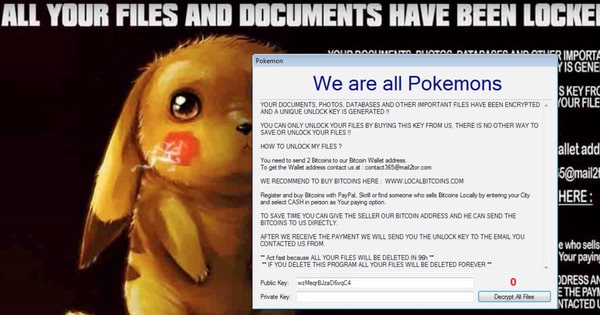 Pokemon ransom