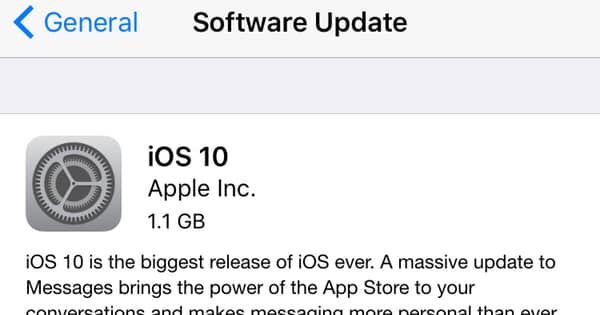 Apple releases iOS 10.0 (and then - rather rapidly - 10.0.1)