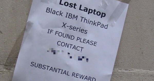 How to find your lost or stolen laptop