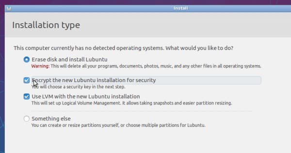 Encrypt ubuntu