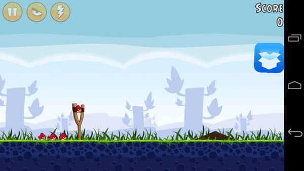 Angry birds interrupted adware