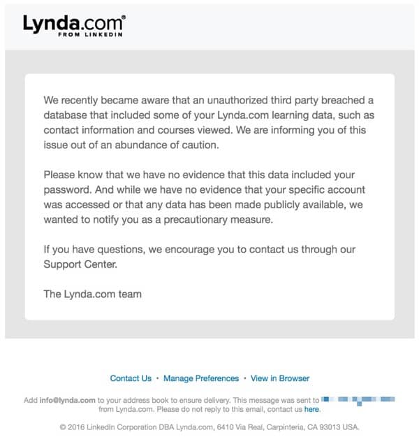 Lynda email