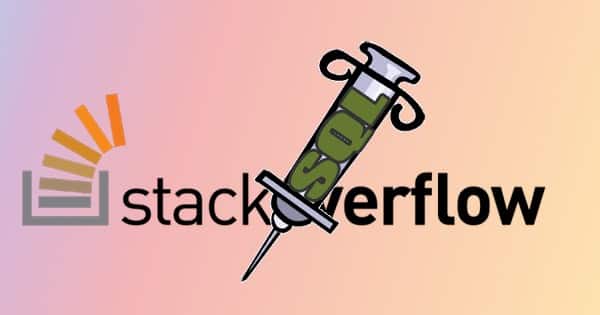 Stack overflow sql injection