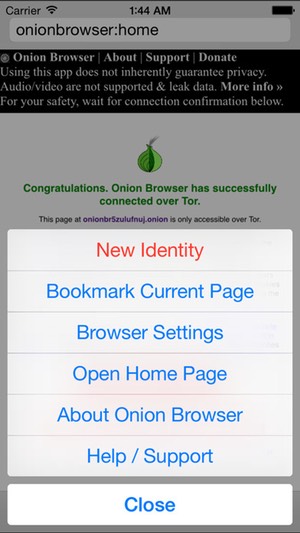 Onion browser ios