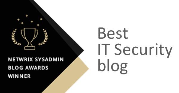 Graham Cluley wins Best IT Security blog award
