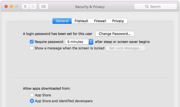 Os x security