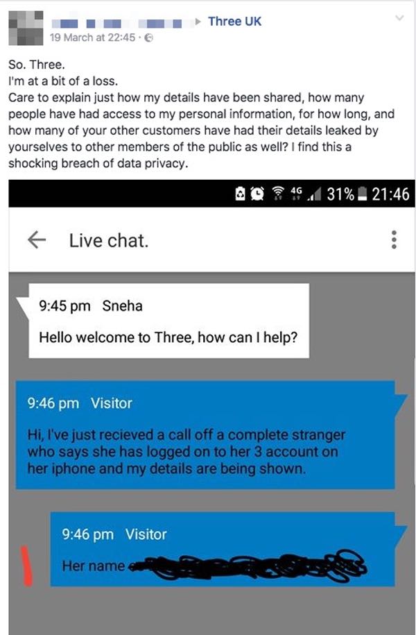 Three complaint