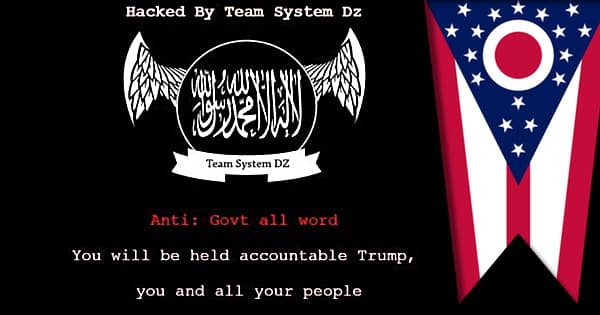 Pro-ISIS hackers deface Ohio government websites