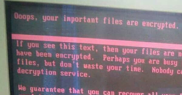 Global ransomware outbreak happening right now