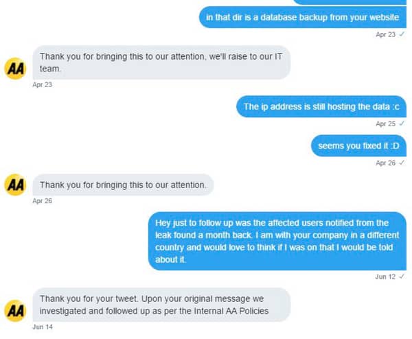 Aa conversation