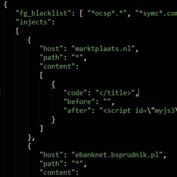 Test injections from the NukeBot source code.