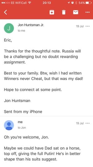 Fake eric trump email
