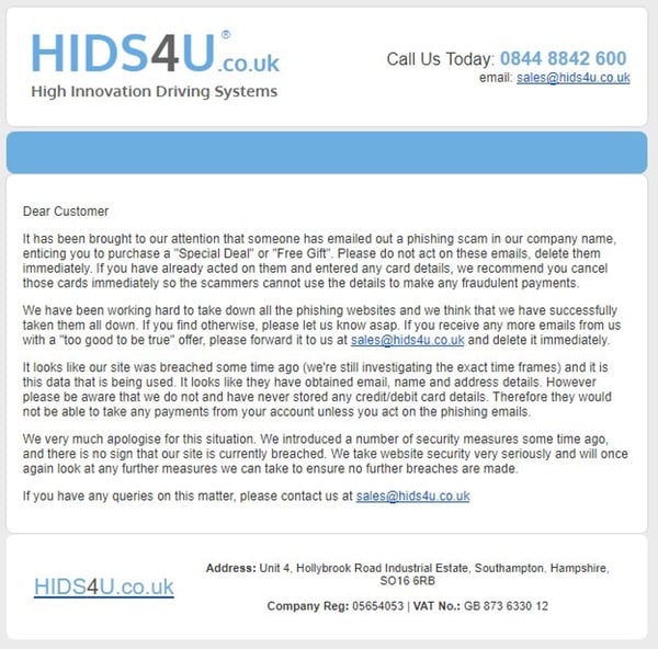 Hids4u email