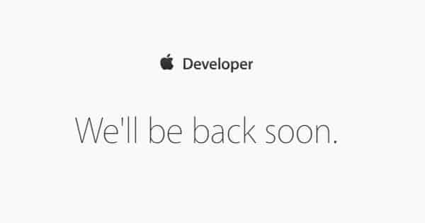 Apple Developer site goes down and some users are fearing a hack