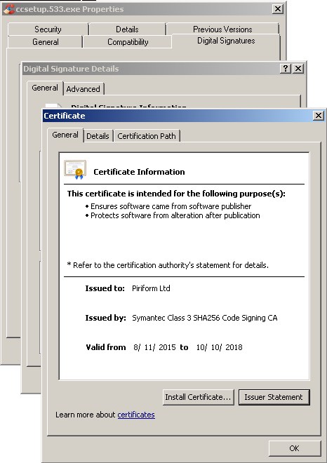 Cetificate