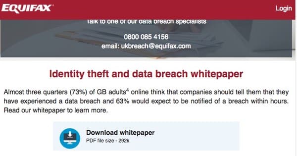 Equifax paper 1