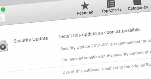 Install this update as soon as possible