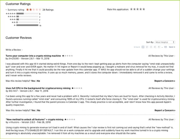 Bad reviews